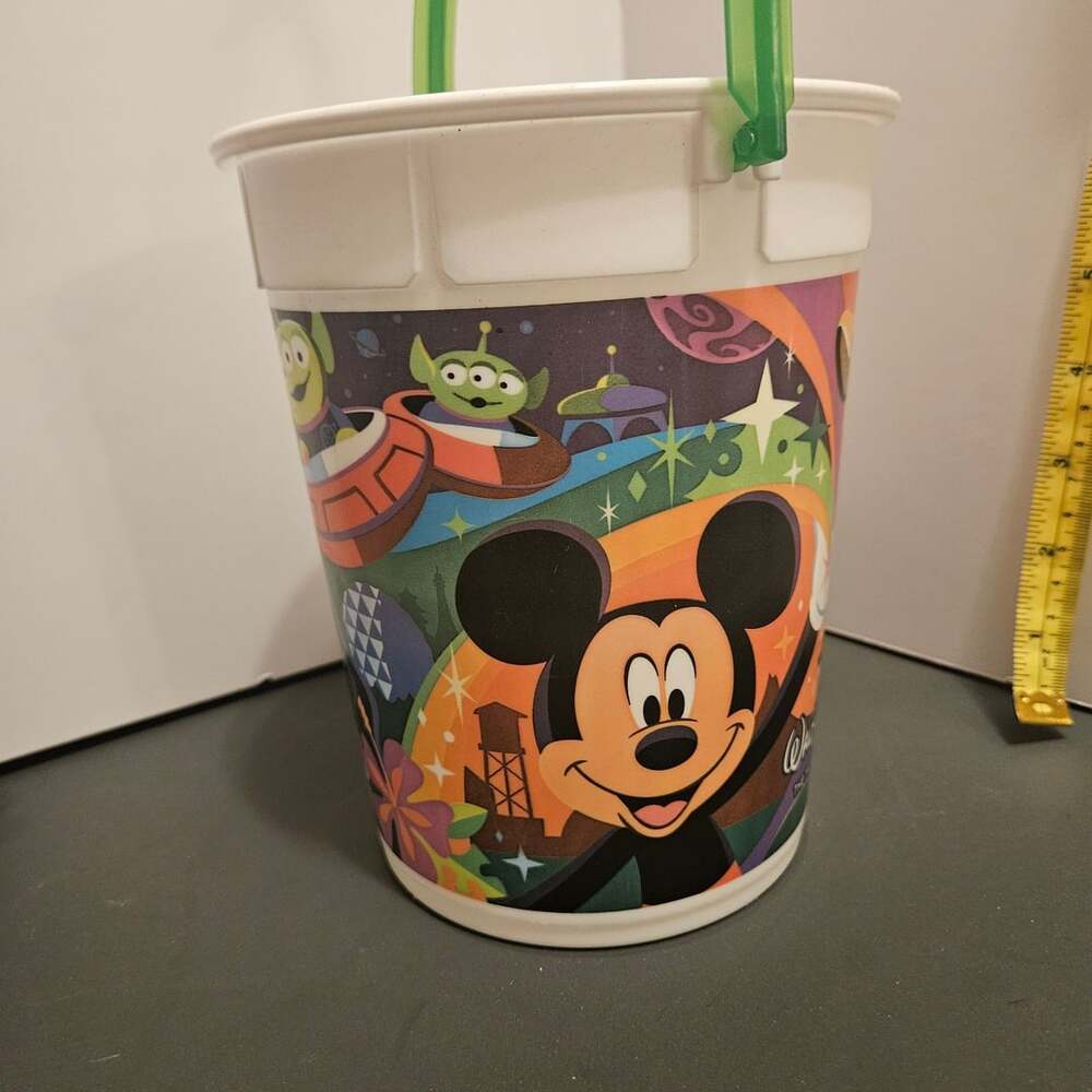 Disney Parks Mickey Mouse Tiana Moana Simba Popcorn Bucket Souvenir (No Lid)